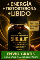 GOMAS SHILAJIT aumentar la vitalidad física, mental y sexual.