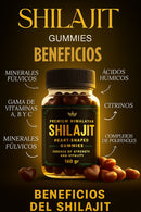 GOMAS SHILAJIT aumentar la vitalidad física, mental y sexual.